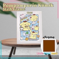 Diamond Painting Kit Set Besar Stiker Puzzle Berlian dengan Bingkai Mainan Edukasi DIY Gambar Anak 5