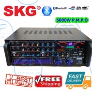SKG เครื่องแอมป์ขยาย  Bluetooth USB 5000W P.M.P.O รุ่น SK-777 (KBT AUDIO)