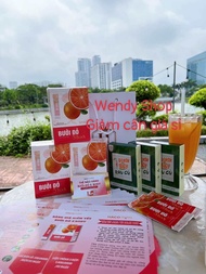 TRÀ BƯỞI ĐỎ SBODY - GIẢM CÂN AN TOÀN 3-8KG tặng kèm Detox rau củ