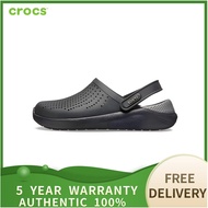 （Genuine Special ）CROCS LITERIDE CLOG  Men's and Women's SANDALS รองเท้าวิ่ง รองเท้ากีฬา รองเท้าแตะ 204592- 5 year warranty