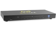 MuxLab 1x8 HDMI Splitter | 1 in 8 Out| 4K 60HZ | 4:4:4 | HDR | HDMI 2.0 | HDCP 2.2 | TrueHD | Dolby Atmos | DTS:X | Use with 4K HDR Monitor for boardroom, Auditorium, Gaming, Digital Signage
