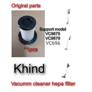 Origiral parts khind vacumm hepa filter VC9675 VC9679 Vc696