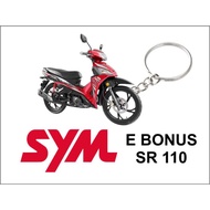 sym e bonus 110 motor sr110 keychain motorbike accessories