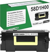58D1H00 High Yield Toner Cartridge Compatible for Lexmark 58D1H00 Toner Cartridge MS725 MS821 MS822 