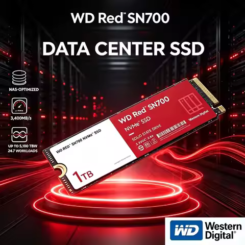 WD Red SN700 1TB 2TB 4TB 500GB PCIe 3.0 NVMe M.2 2280 SSD Up to 3200MB/s for Mini PC Laptop Pro Max