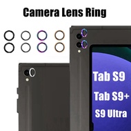 เลนส์กล้องถ่ายรูปแหวนกระจกสำหรับ Samsung แท็บเล็ต Tab แท็บ S9บวก12.4 "S9 + SM-X810 X816B อุปกรณ์เสริมโลหะฟิล์มป้องกันสำหรับป้องกันหน้าจอแท็บ S9 X710แถบ X716B S9พิเศษ