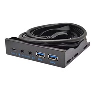 USB3.2Floppy Drive Bay10Gbps Audio HD-AUDIO Front Panel3.5Inch TYPE-E/19PIN/9Needle