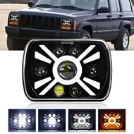 5x7 7x6 Inch H6054 6000K / 3500K DOT Approved Hi/Lo Beam DRL Round LED Headlight Super Bright Led He