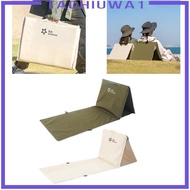 [Tachiuwa1] Beach Floor Chair Foldable Chair Compact Chair Practical Cushion Seat Beach Lounger for Sporting Events Travel Picnic