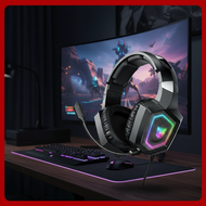 Onikuma GT806 Wireless 5.3 HD Stereo Headphones with 3 Mode 2.4G AUX 3.5mm Noise Cancelling  Fon Kep