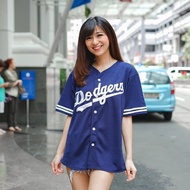 Dodgers Navy Baseball T-Shirt