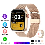 นาฬิกาสุขภาพ ECG+PPG Bluetooth Call Smart Watch Men Women Outdoor Sports Fitness Bracelet HR Health SmartWatch For Andriod IOS