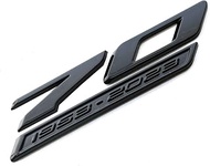 1x New 70th Anniversary Side Emblem Car Fender Badge Logo Replacement for 2020-2024 C8 Corvette Genu