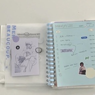 Ohaya丨A4 30 Holes 12mm Binder Ring Cuttable Circles Ring Loose-leaf Paper Book Binding Spiral Ring B