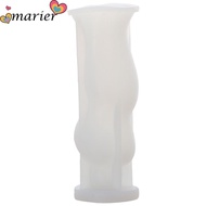 MARIER Hugging Abstract Human Body Scented Candle Silicone Mould, 16.8*5.6*5.6 Cm White  Human Body 