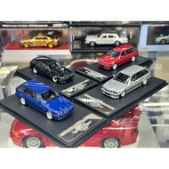 Ready Stock [Mortal BMW 5 Series E34 tourning Tank Travel Edition] 1: 64 Alloy Open Lid Model 1.Bran