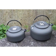 愛路客 戶外野營便攜 野外燒水壺 聚能環 0.8L1.4L泡茶壺咖啡壺