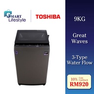 Toshiba Fully Auto Washing Machine  (9KG) AW-M1000EM(SG) Mesin Basuh 洗衣机