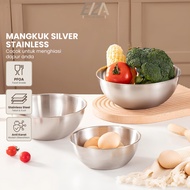 EIZA Thick Korean Salad Bowl | Korean Plate | Silver B Gold Soup Bowl 19cm/22cm/25cm Premium