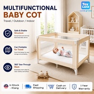 [COD] Baby cot baby bed baby crib katil baby set tilam baby newborn 0-6 years 婴儿床