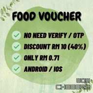 [NO NEED VERIFY] FOODPANDA VOUCHER (BROWSER ONLY) 40% Discount RM 10