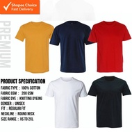Premium 200 GSM 100% Cotton T-Shirt – Comfortable, Breathable, Thick, Soft Fabric