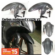 Y15zr/ysuku/Y15 V1/V2 racing carbon/matt black sport mudguard Y15 Carbon Mudguard Design