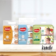Huggies Baby Wet Wipes Clean Care/Nourishing Clean/Pure Clean - 2 x 80 sheets Bundle