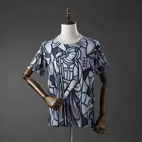 2026 Trend England Special Edition Palace Sportswear Breathable Quick-Drying Training Shirt Men's an