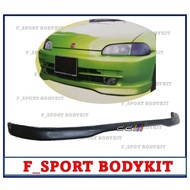 HONDA CIVIC 1992 SR4 EG6 EG9 4DOOR 4DR OEM TYPE R PU FRONT SKIRT BUMPER LIP BODYKIT