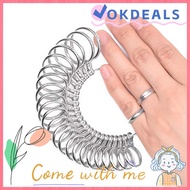 OKDEALS Finger Ring Sizer Useful Measure Stick Professional Ring Sizer Tool