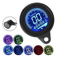 DIGITAL METER LED LCD Speedometer Meter Universal Fit Semua Motor RPM METER DIGITAL METER RPM