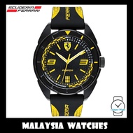 (100% Original) Scuderia Ferrari Men's 0830516 Forza Watch (Black & Yellow)
