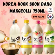 ✍Korea Kook Soon Dang Makgeolli 750ml Korea Rice Wine 韩国米酒 ALC 6  Makgeolli Original  Peach  Banana 