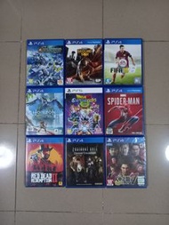 ps5 games PS4 Games g generation  g gen sd 鋼彈 g世代 創世 sd gundam 高達 second son  fifa15 足球 地平線 2 西域禁地 h