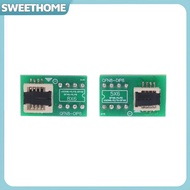 SWEETHOME DFN8 WSON8 MLF8 MLP8 QFN8 to DIP8 Adapter 6*5mm 6*8 IC Chips Socket For CH341A TL866ii Plu
