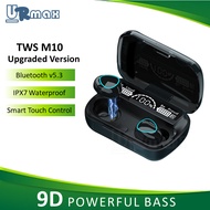 Tws Bluetooth Earphone M10 Wireless Earphone HandFree Bluetooth Wireless Earbud Bluetooth Earbud Ear