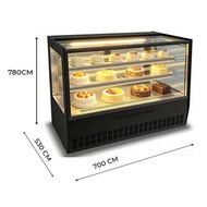 Counter Top cake Showcase SHOWCASE CAKE ETALASE PENDINGIN KUE SHOWCASE COOLER COUNTER CAKE 70/90*53*