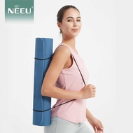 [Yoga Mat] tpe Fitness Mat Gymnastic Mat Widening Thickening Fitness Anti-slip Environmentally Frien