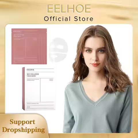 EELHOE Bio Collagen Facial Mask Firming Face Lift Moisturizing Skin Tightening Products Hydrator Dee