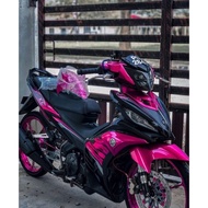 COVERSET FROZEN PINK  BLACK LC 135 V4-V5-V6