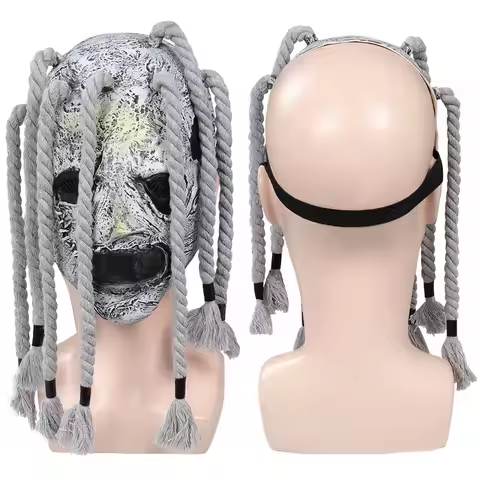 Joey Mask Jordison Band Slip Cosplay Knot Accessories Men Halloween Masquerade Male Scary Full Face 