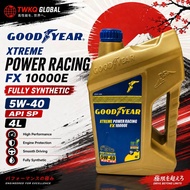 4L Goodyear Fully Synthetic Engine Oil 5W-40 API SP Xtreme Power Racing FX10000E