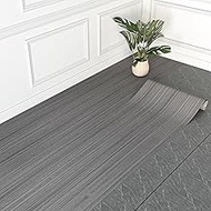 WIFEA Self Adhesive Vinyl Flooring Roll 23.6"x 393"/64 Sq.Ft Wood Grain Peel Stick Floor Tiles, Wear