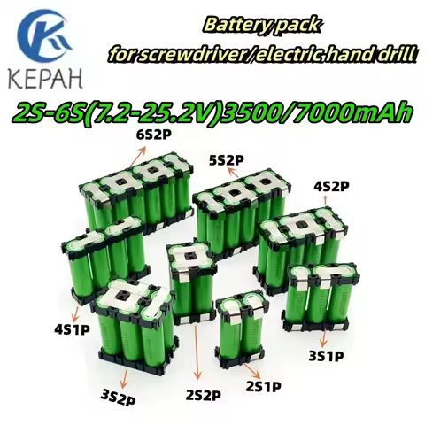 18650 MJ1 3S 4S 5S 6S 8S 3500mAh 7000mAh 20 Amps 7.4V 12.6V 14.8V 18V 25.2V Geet Screwdriver Battery