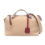 【二手】Fendi FENDI BY THE WAY 中 2WAY 米色皮革女士手提包