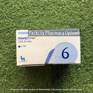 NovoFine 32G 6mm Insulin Pen Tip Needles 100s