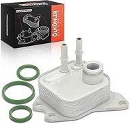 Frankberg Oil Cooler Engine Oil Cooler Diesel Compatible with C5 III RD C6 TD S-Type X200 XF X250 2 