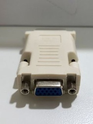 VGA DVI adapter for monitor cable 電腦屏幕 轉插 轉換線 適用