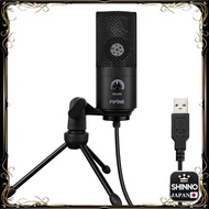《JAPAN》★FIFINE USB Microphone - Condenser Mic for PC, Net Calls, Game Streaming, Remote Work, Boyz C